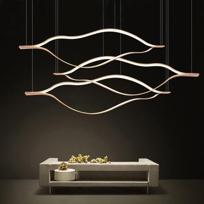 China New Modern Simple Head Lighting Chandelier Designer Luxury Pendant Lighting For Restaurant Bar Chandelier for sale