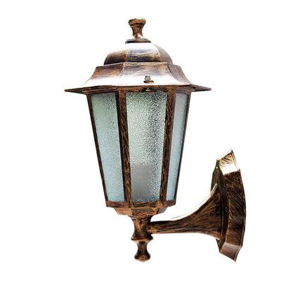 China European Direct Outdoor Garden Retro Hexagon Street Waterproof Straight Wall Lamp Retro Light Factory for sale