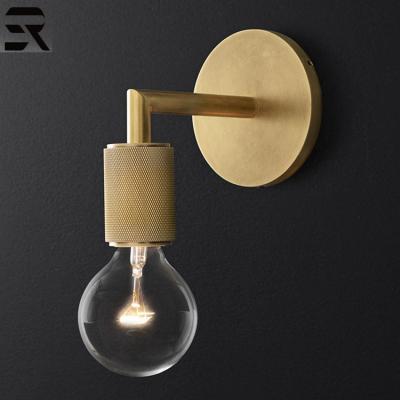 China Modern modern aluminum wall lamp hotel hallway wall lamp appearance color indoor light source can be customized for sale