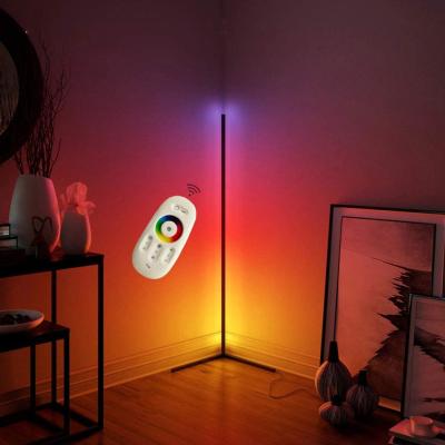 China Modern RGB Floor Lamp Living Room Bedroom Bedside Sofa Led Single Floor Lamp RGB Floor Lamp for sale