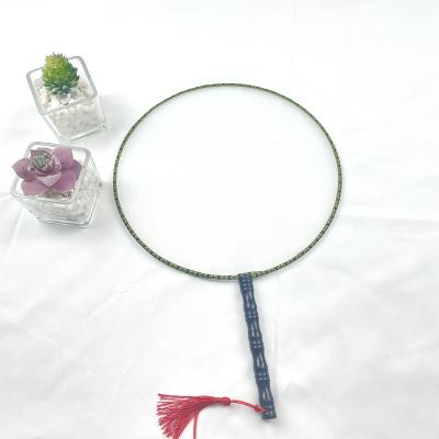 China China Manufacturer Direct Kids Round Box DIY Empty Hand Fan for sale