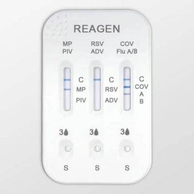 China REAGEN 7-in-1-Antigen-Schnelltest-Kit für menschliche Nasenspray-Tests mit 99,41% Genauigkeit zu verkaufen