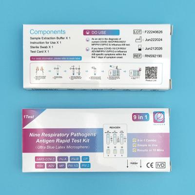 China Nine Pathogens Antigen Rapid Test Kit for Disease Diagnosis In Store / Online zu verkaufen