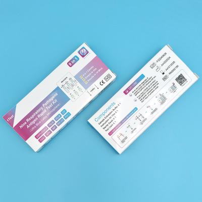 China REAGEN Nine Respiratory Pathogens Antigen Rapid Test Kit 15 Minutes Test Time zu verkaufen