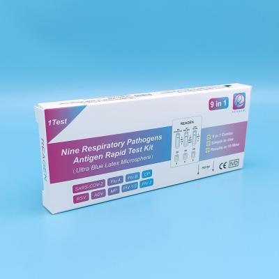 China Rapid Nine Pathogens Antigen Test Kit for Human Nasal Swab zu verkaufen