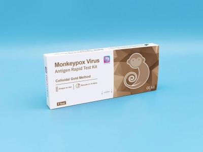 China Diagnostische testen met in vitro-diagnostische monkeypox virus antigeen rapid test kit Te koop