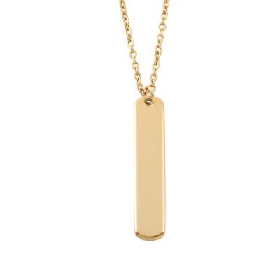 China New fashion/sporty geometirc necklace casual simple soft rectangle personalized necklace for sale