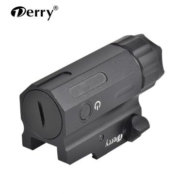 China Camping Derry Optics 400 Lumens High Power Flashlight& Rechargeable Tactical Torch with Picatinny Mount for sale