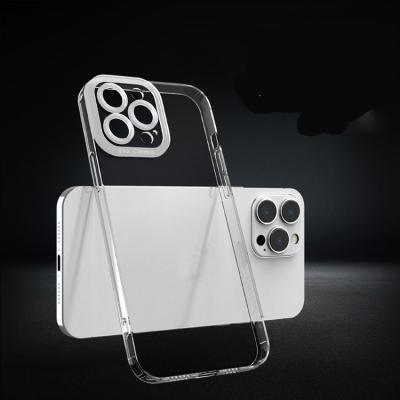 China Fashion 1.5MM Thickness Pupil Fashion 1.5MM Shockproof Soft Angel Eye Camera Protection Transparent TPU Mobile Phone Cover Case For Iphone 13 pro max for sale