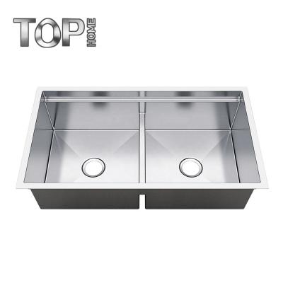 China Without Faucet Undermount Stainless Steel Installation Kitchen Sink for sale