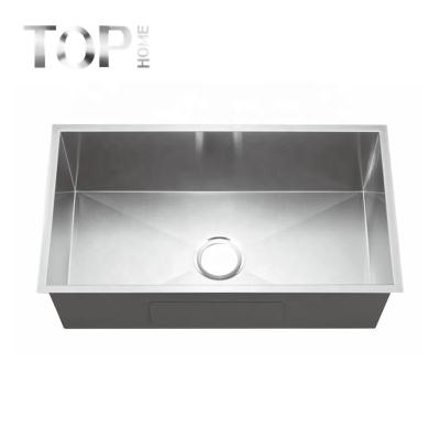 China Without Faucet Newest Design Single Bowl Stainless Steel Kitchen Sink for sale