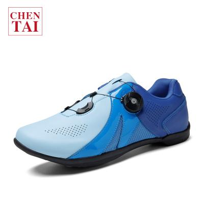 China 2022 Hot Autumn Shoes Buckle Shoes Couples Rubber Non-Supporting Rotating Breathable Cycling Men And Women Mountain Road Cycling Shoes for sale