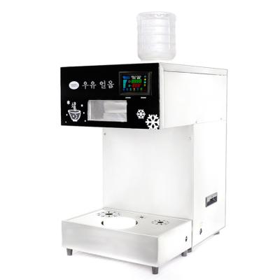 China Low price commercial hot sale 220KG snow ice maker per day commercial snowflake ice maker for dessert shop for sale