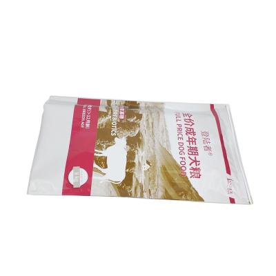 China 8kg Wenzhou Moisture Proof Zipper Slot Dog Food Vendor Printed Package With Valve for sale