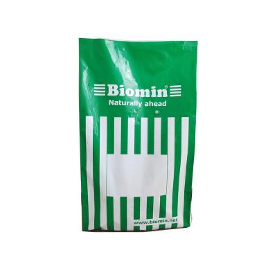 China Animal Health And Nutrition Feed Additives Foil Air Valve Recyclable Plastic Bag for sale