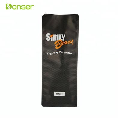 China Recyclable Custom Aluminum Foil Stand Up Pouch Coffee Packaging Bags for sale