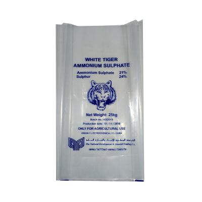 China Aseptic Transparent Agricultural Water Soluble Compound Fertilizer PE Plastic Film Packaging Heavy Bag for sale