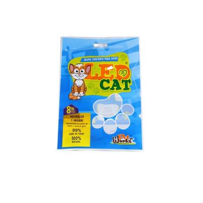 Κίνα 8kg Nylon Cat Litter Bag Moisture Proof With Pinhole Three Sides Seal Pocket προς πώληση