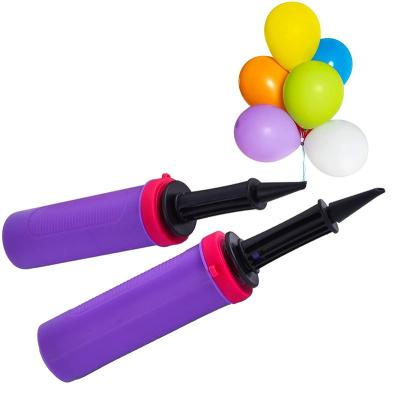 China Toy Factory Cheap Promotional Balloon Hand Pump, Plastic Balloon Accessories Hand Pump for Balloon for Party Decoration for sale