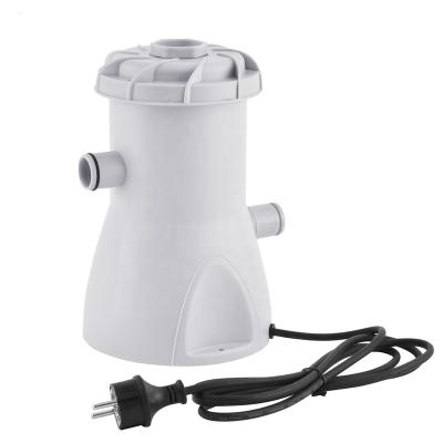 China Clear ABS+PP Intex Pool Filter Pump 2,006 liters (530gal) per hour, water filter pump for sale