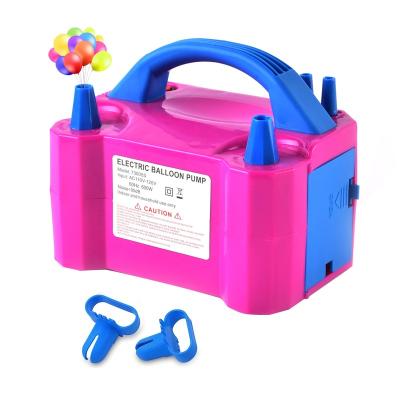 China Promotional toy 2021 new accept custom pp packaging goods and stable electric compressor balloon inflator/electric balloon pump for sale