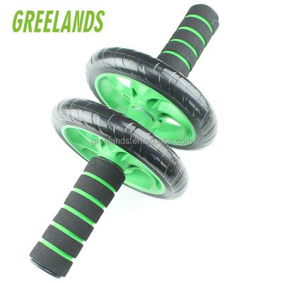 China High Quality Eco-Friendly AB Wheel Roller With Knee Mat Exercise Roller Machine Fitness Roller Exercise Equipment For Home Gym Travel for sale