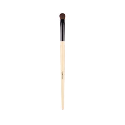 China Simple Wood Makeup Brush Smudge Brush Handle Eye Shadow Brush Horse Hair Eyeshadow Brush Animal Hair Makeup Brush for sale