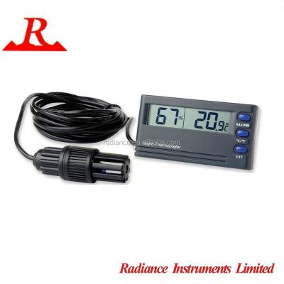 China Lab Use Dual Display Memory Hygro-thermometer Min-max 52(W) x 13(H)mm for sale