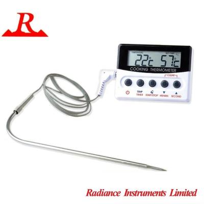 China Plastic Minisize Digital Cooking Alarm Timer Food Stem Grill Thermometer 49 (W) X 15 (H) Mm for sale