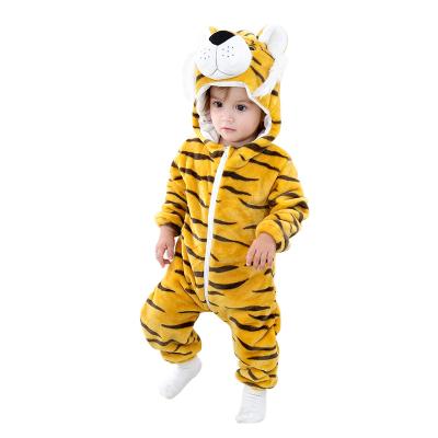 China Wholesale Breathable Kids Overalls OEM Baby Boy Rompers Infant Baby Clothes Winter Baby Animal Newborn Rompers for sale