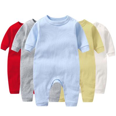 China 2021 Breathable Spring And Autumn New Baby Rompers Long-Sleeved Newborn Jumpsuit Kids Clothing for sale