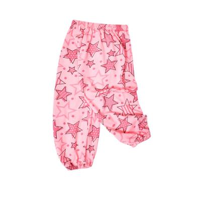 China Anti-pilling high quality cotton lovely kids pants high elastic waist summer baby pants pants for kids for sale