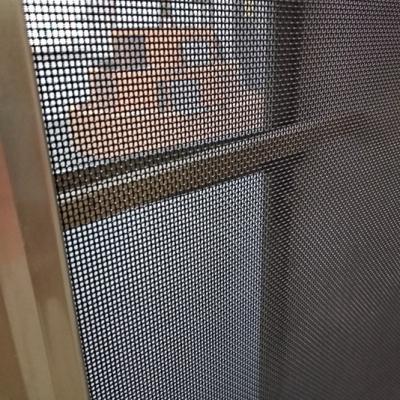 China High Tensile Strength Stainless Steel Bug Screen Fly Screen Wire Mesh 11x11Mesh for sale