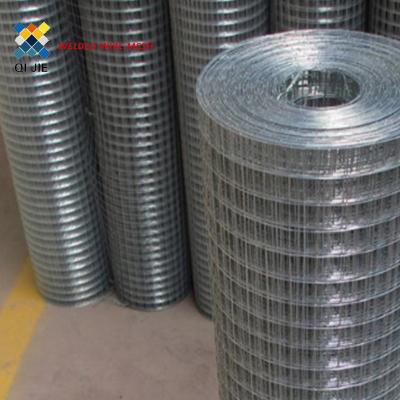 China Factory Sale 100 X 100mm Galvanized Silver Welded Wire Mesh For Farm for sale