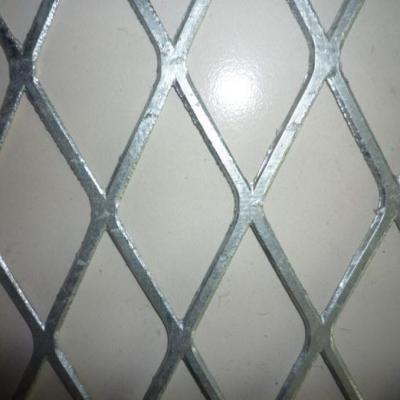 China Black Steel Standard Expanded Metal Mesh Grating for Walkway Flooring for sale