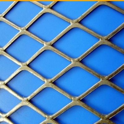 China Decorative Aluminum Stainless Steel Copper Expanded Perforated Metal Diamond Wire Mesh for sale