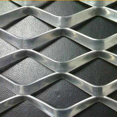 China Stainless Steel / Aluminum / Galvanized / Black Wire Netting Decorative Expanded Metal Mesh Panel Sheet For Protection for sale