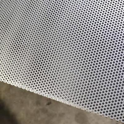 中国 Wholesale 2mm Hole Perforated Metal Screen Mesh Round Oval Perforated Metal Mesh 販売のため