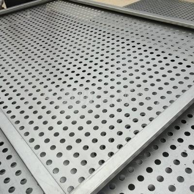 China Well Perforated Stainless Steel Sheet / Perforated Metal Sheet With Different Hole Shape for sale