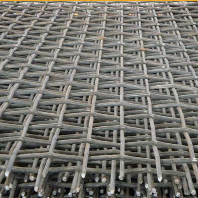 China Steel Crimped Woven Wire Mesh / Vibrating Screen Mesh / Mining Screen Mesh for sale