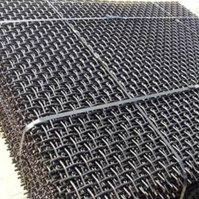 China 65mn 45# Manganese Steel Woven Crimped Wire Mesh for sale