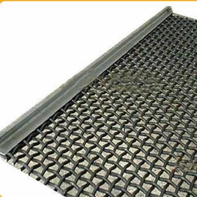 China PVC Coated Carbon Steel Vibrating Heavy Duty Screen Mesh For Crusher Machine for sale