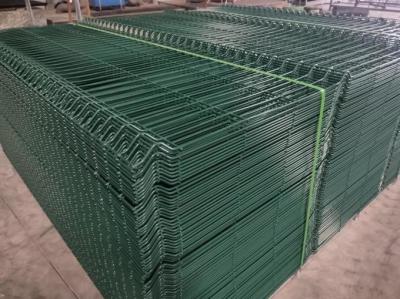 China 50X200mm Commercial Galvanized PVC Coated Garden Brc Fence Welded Curved Brc Wire Mesh Fence Panel for Farm for sale