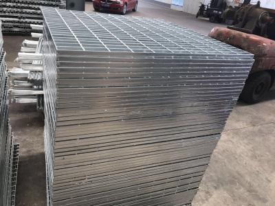 China Galvanized Steel Grid Price Building Material Press Locked Welded Serrated Bar Steel Grating for sale