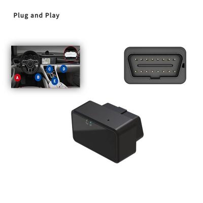 China Motorcycle OBD LTE Android and IOS App Vehicle Tracking Fleet Management Device Plug and Play Unplug Alarm 4G GPS Tracker for sale