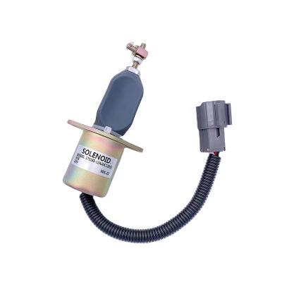 China For Hyundai R60-5 Yanmar Replacement Stop Interrupt Solenoid 1751ES-24A3UC12B1S 24V for Hyundai R60-5 Yanmar for sale