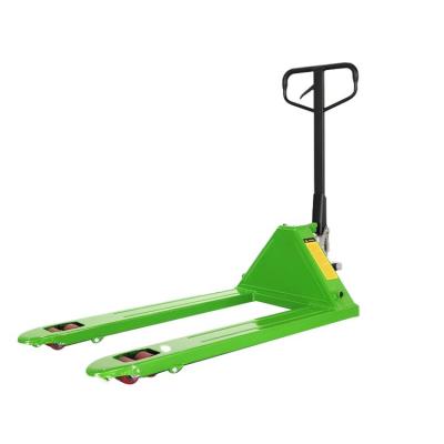 China Hotels Factory Supply Direct Manual Hand Pallet Forklift Hydraulic Small Lift for sale