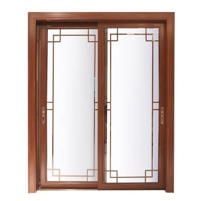 China China Supplier High End AAMA, NOA, Australia Standard Sliding Thermal Insulation Glass Door for sale