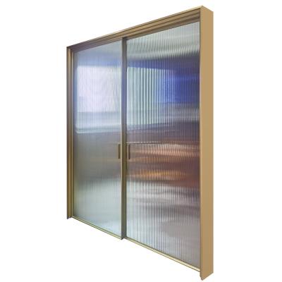 China China Modern Popular Sliding Aluminum Glass Doors Double Glazed Sliding Doors for sale