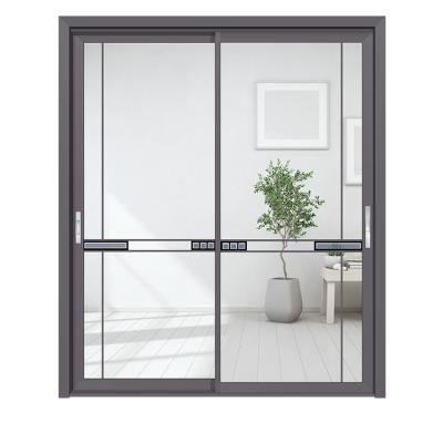 China Large Modern Custom Sizes Available Entry Doors Glass Office Sliding Door for sale